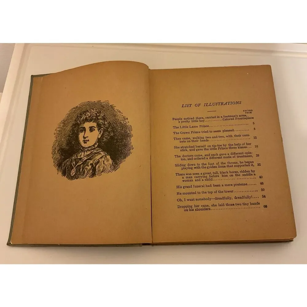 1878 The Little Lame Prince and his traveling cloak by Miss Mulock. Illustrated